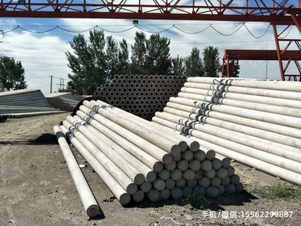 大庆190*10米非预应力水泥电线杆